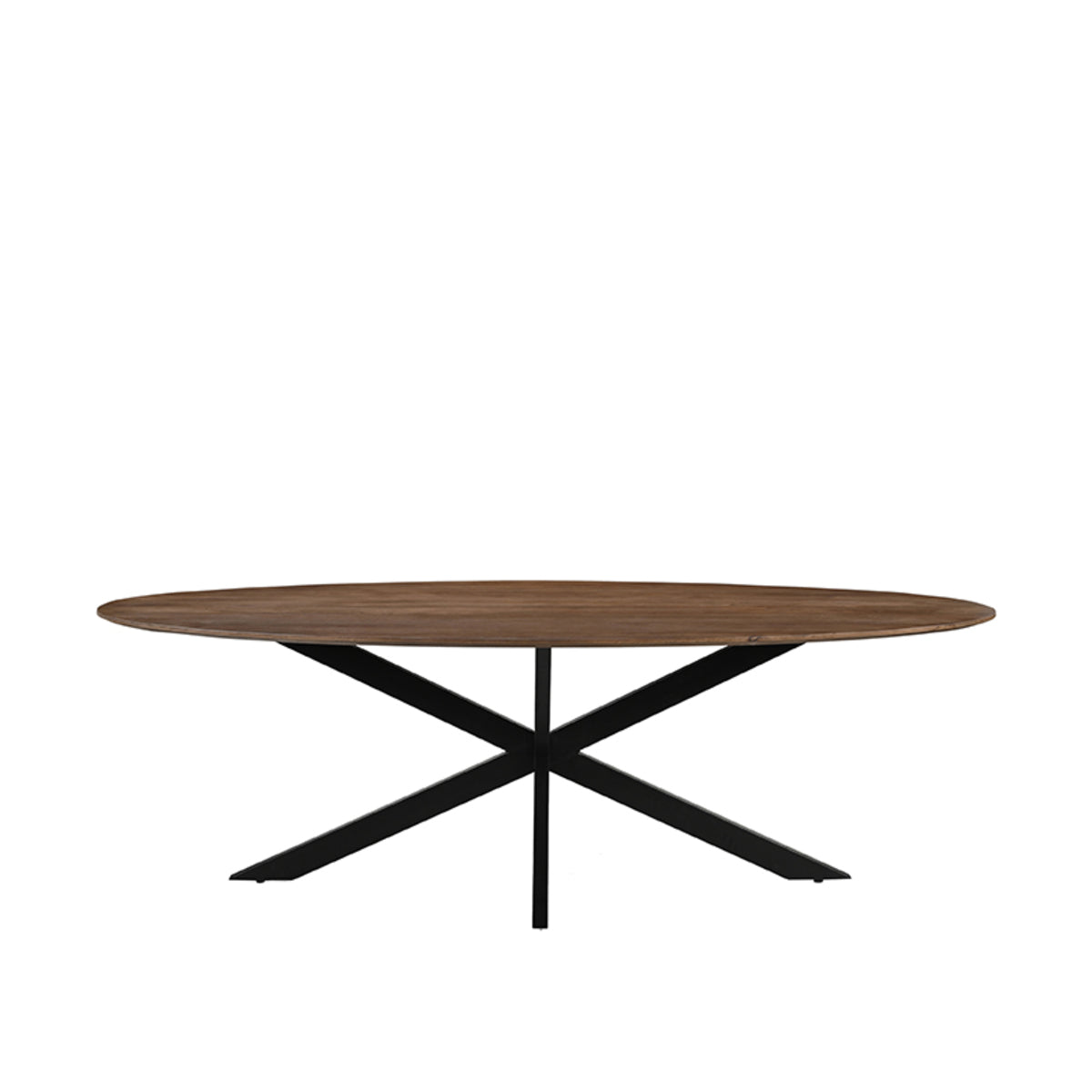 LABEL51 Eetkamertafel James - Mangohout - 240 cm - Ovaal